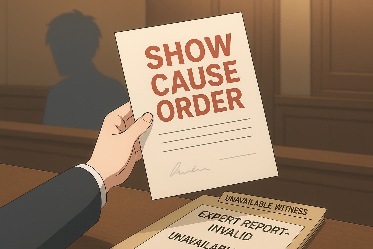 Attorney files affidavit from a dead expert witness — Court issues show cause