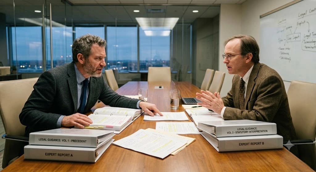 What Happens When Opposing Experts Receive Conflicting Legal Guidance
