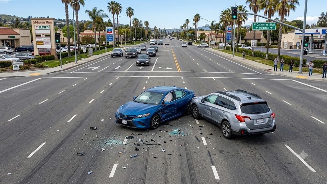 Lane Change Collision Results in $3.8M California Verdict