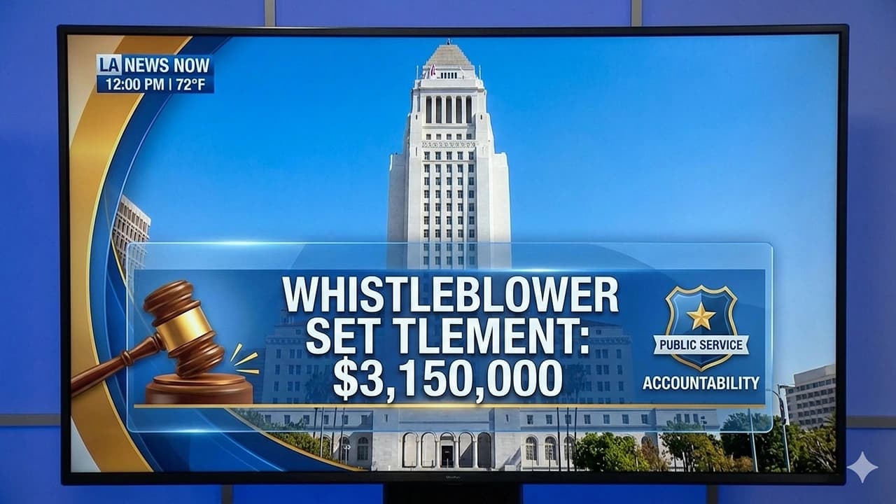 City of Los Angeles Settles Whistleblower Case