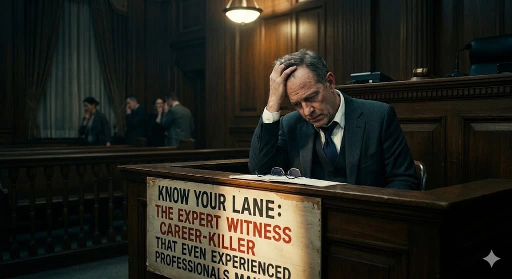 Know Your Lane: The Expert Witness Career-Killer That Even Experienced Professionals Make