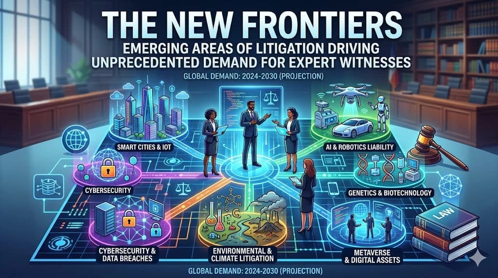 The New Frontiers: Emerging Areas of Litigation Driving Unprecedented Demand for Expert Witnesses