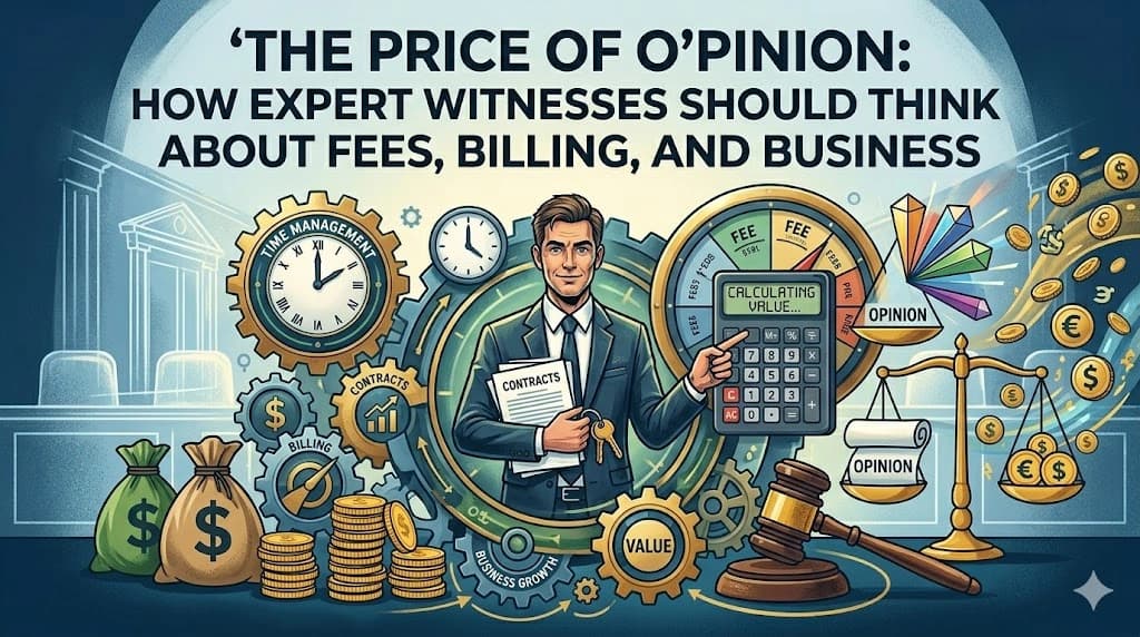 The Price of Opinion: How Expert Witnesses Should Think About Fees, Billing, and Business