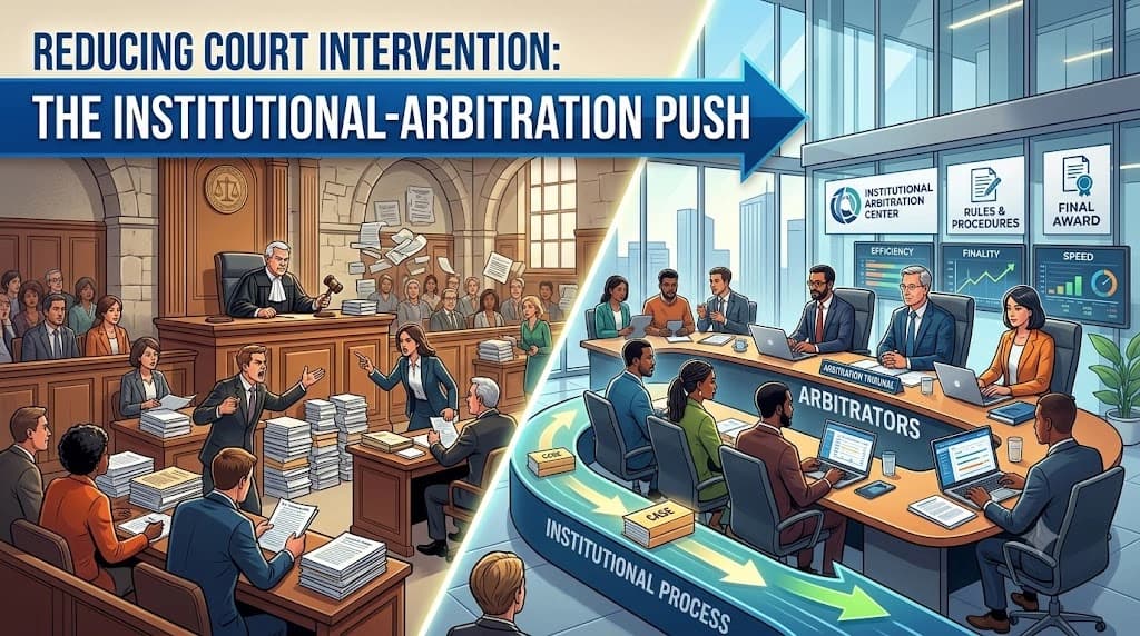 Reducing Court Intervention: The Institutional-Arbitration Push